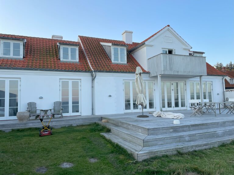 Byggerådgivning villa renovering af facade